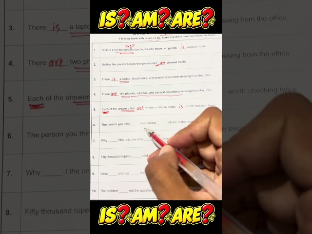 IS AM ARE Test EXPERT CHALLENGE 