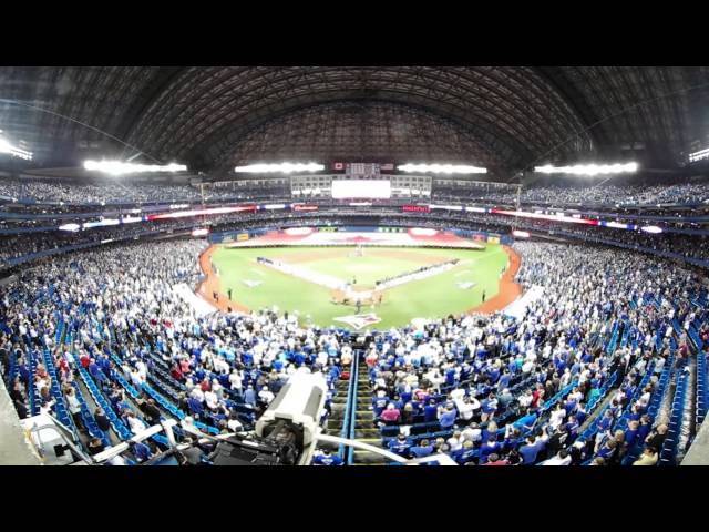 VR 360: "O, Canada" from Rogers Centre