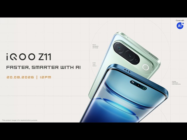 Introducing iQOO Z11 | Faster & Smarter with AI