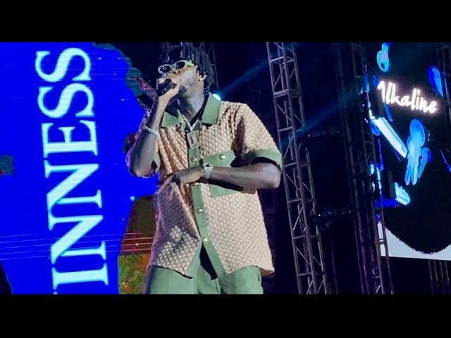 Alkaline Step Out Mad Fi Dream Wknd N Raise Di Bar To Di Highest, Dream Live, Live Performance