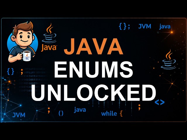 109 - Enum in Java | Stop Using Constants the Wrong Way!