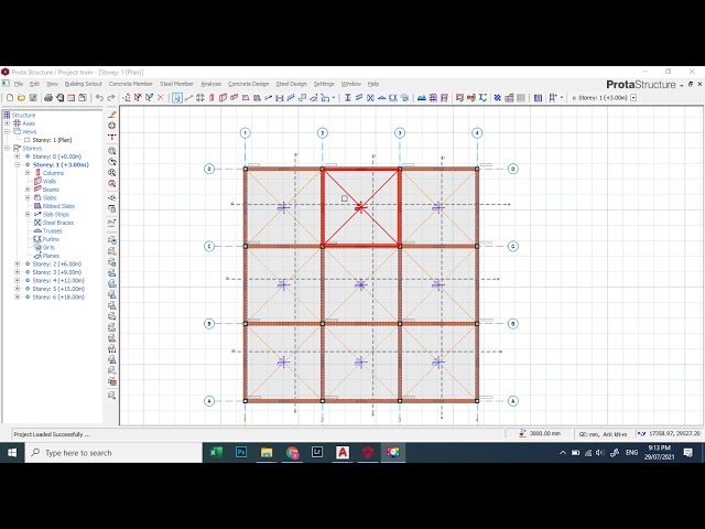 protastructure tutorial_ how to print out calculation sheet