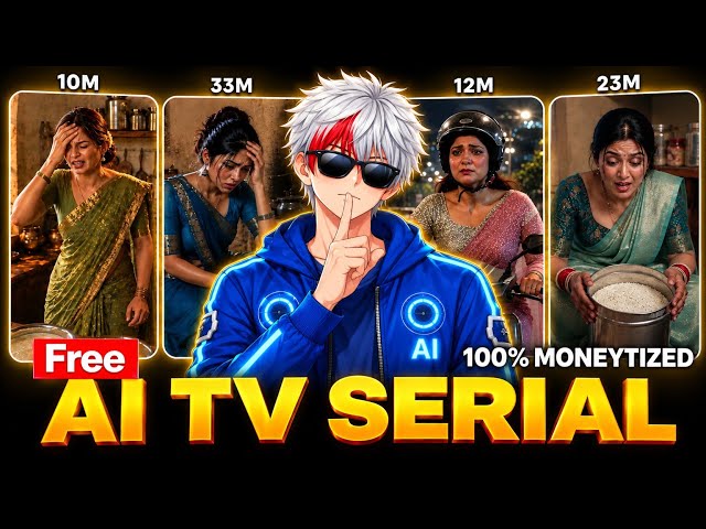 🔥 Create Viral AI TV Serials FREE | Complete AI Storytelling Course