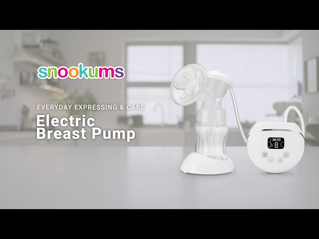 How To use a Breast Pump | Snookums Electric Breast Pump