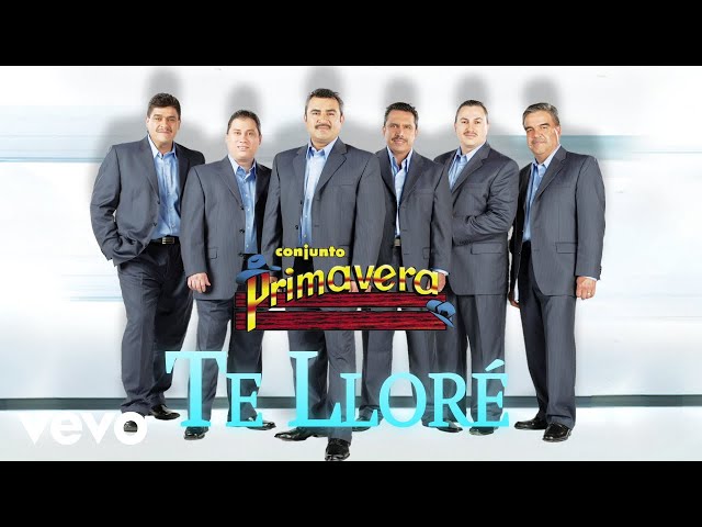 Conjunto Primavera - Te Lloré (Visualizer)