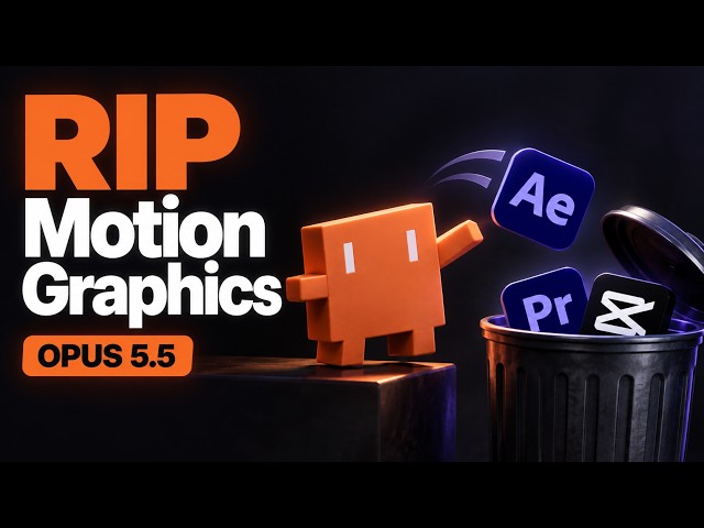I Asked Claude OPUS 5.5 to Make a Cartoon From Scratch… and It Did!