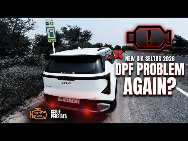 Again DPF Problem?! 🚨 New Kia Seltos Diesel Owners Beware!