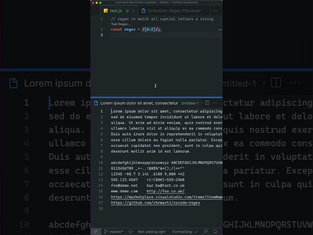 I’m never writing another regex. EVER.