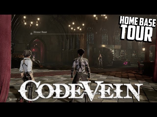 Home Base Gameplay (aka Hunter's Dream // Firelink Shrine) | Code Vein