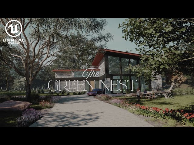 The Green Nest | Architectural Visualisation | Unreal Engine 5 | Archviz