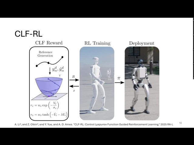 Control Guided RL for Humanoid Locomotion -- Zachary Olkin