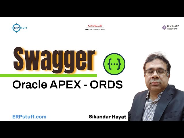 Swagger - OpenAPI and Oracle APEX | Generating Documentation of RESTful Service in Oracle APEX