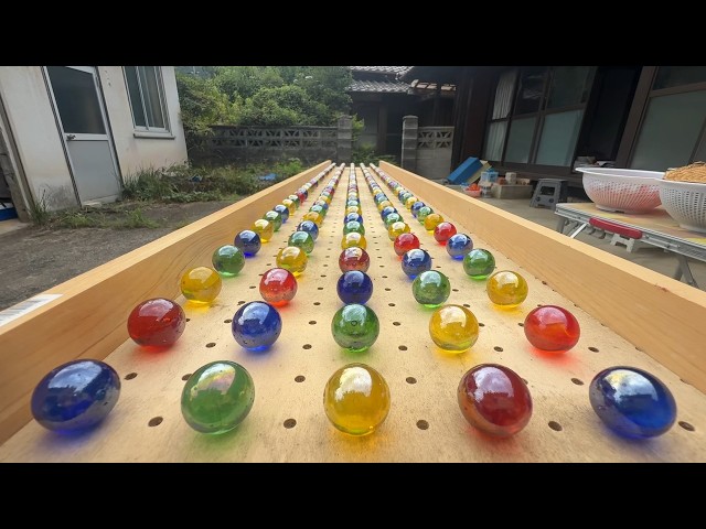 マーブルラン306 marble run 魅力のコース　加速度アップ　限界坂道編