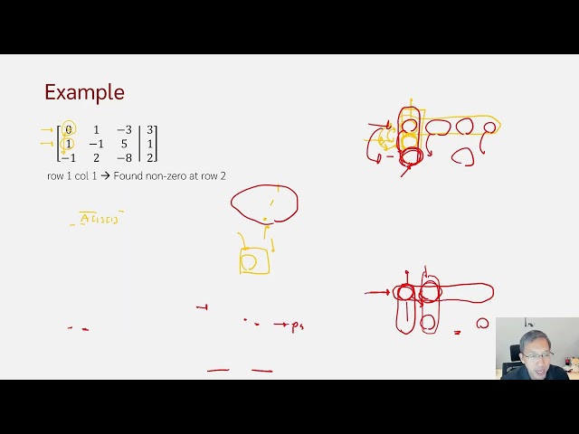 Linear Algebra 2-7: Gauss Jordan Example