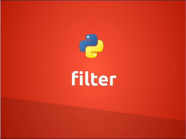 filter function in Python