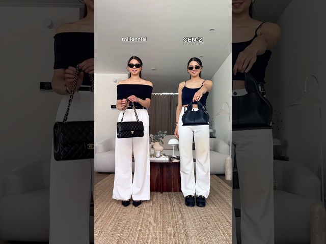 Millennial vs Gen-Z? 💞 Which style boosts your confidence the most? Vote below ✨ #styleconfidence