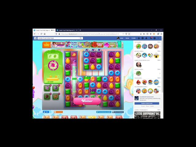 Let's randomly play Candy Crush Jelly Saga and Candy Crush Soda Saga