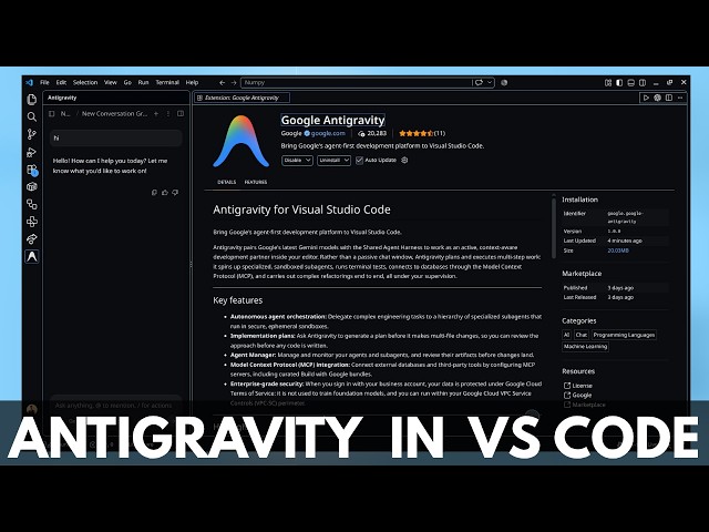 How to Use Antigravity in VS Code | No Separate IDE Required