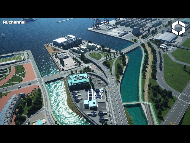 The Key Interchange for the Cargo Port｜Cities Skylines 2｜Qingling Island EP22