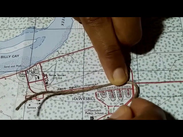 Measuring Distances on Map Using String Method | Geography Lessons | The Student Shed