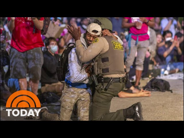 Moments Of Kindness And Solidarity Shine During George Floyd Protests | TODAY