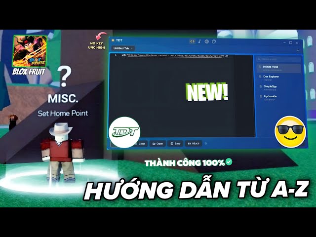 Roblox | Blox Fruits PC Hack Tutorial from A-Z, No Key, Works Great, Multiple Scripts Included