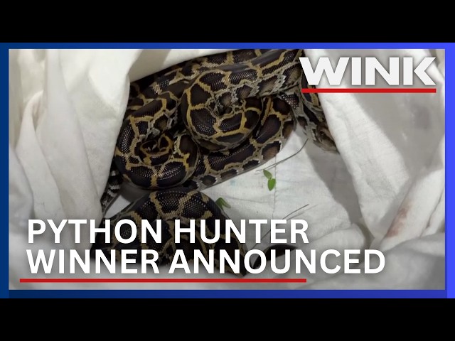 2026 Florida Python Hunt winner announced