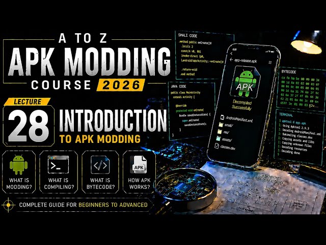 A to Z APK Modding Course 2026 | Lecture 28 | What are Public & Private?