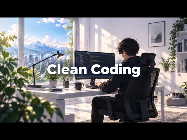 🖥️ Clean Code, Clear Mind — 1 Hour of Deep Focus