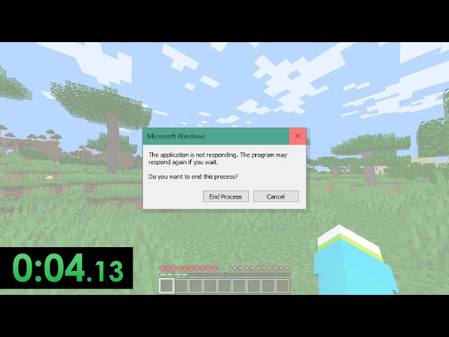 What is the Fastest Way to Crash Minecraft?