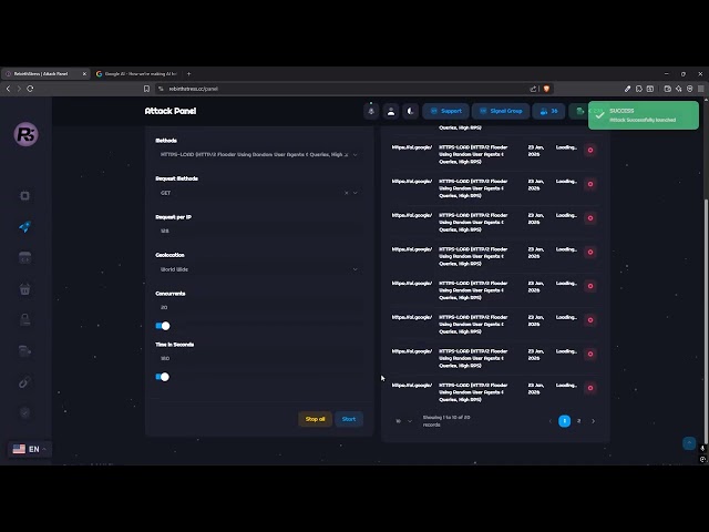 REBIRTHSTRESS.CC Layer 7 Showcase ~ N1 #stresser IN THE MARKET! KING OF LAYER 7