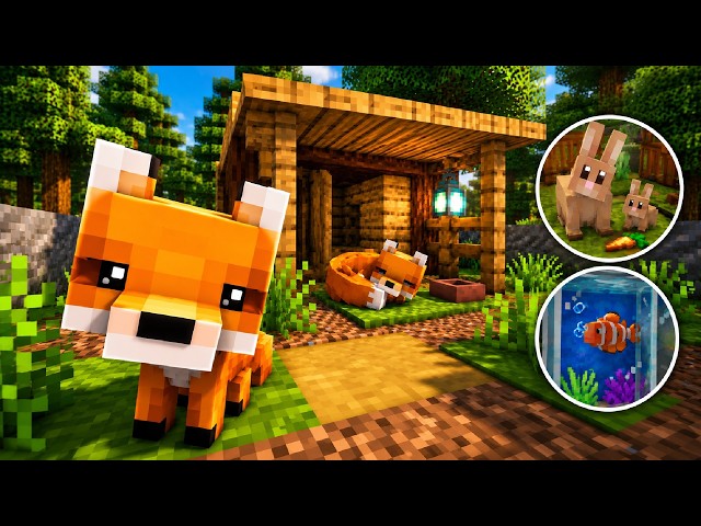 3 Easy Pet Houses in Minecraft