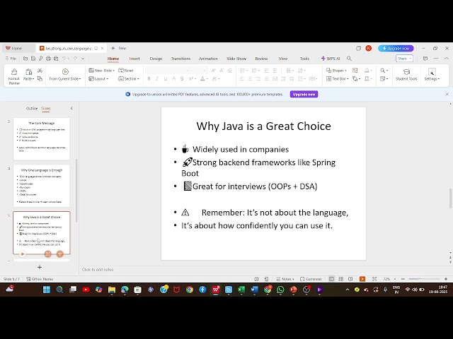 👉 Why You Should Master ONE Programming Language (Not Many!) | Java