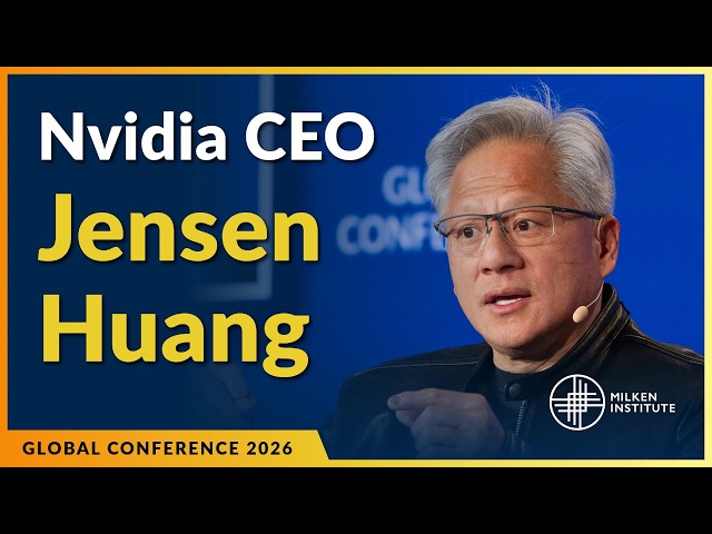 Leading in the Age of AI: A Conversation with NVIDIA CEO Jensen Huang | Global Conference 2026