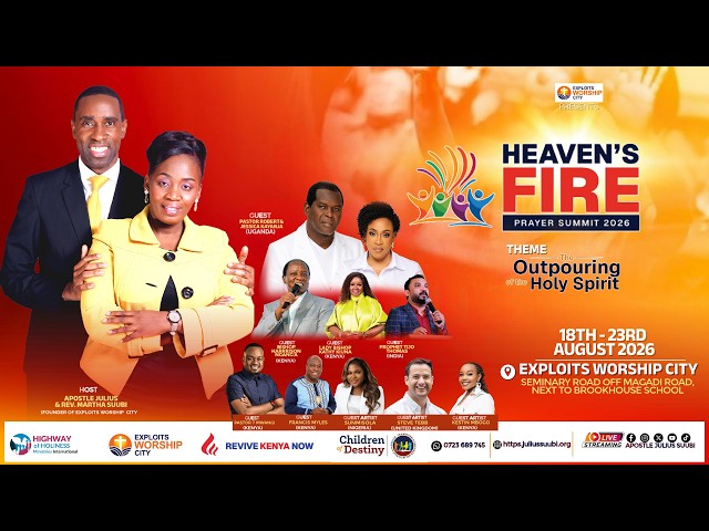 HEAVEN'S FIRE PRAYER SUMMIT 2026 | DAY 3