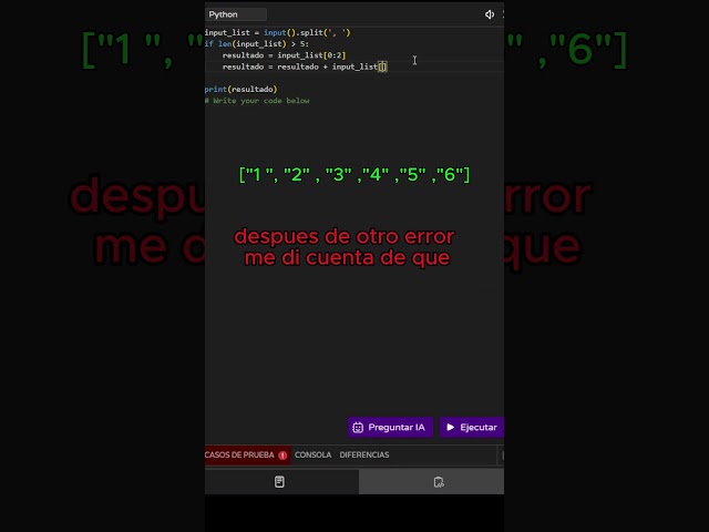 Cuidado con el APPEND: El error que arruina tus listas 🐍 #shorts