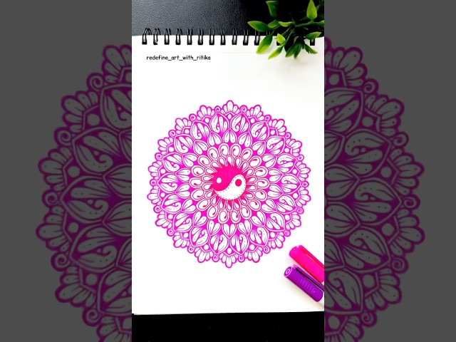 The Most Satisfying Mandala to Draw ✨ | Beginner Tutorial