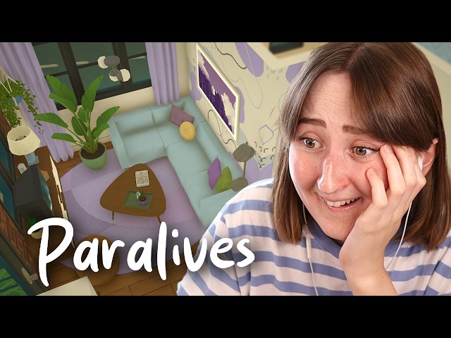 Building a PASTEL APARTMENT in Paralives!