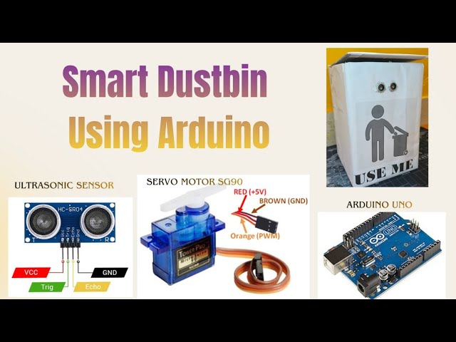 Smart Dustbin Using Arduino. Arduino Se Bana Smart Dustbin. How To Make Smart Dustbin 