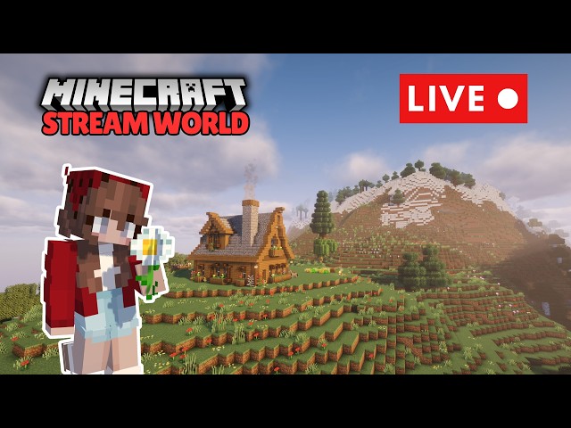 Barn Building in Minecraft | Let's Play Survival Singleplayer Minecraft LIVE