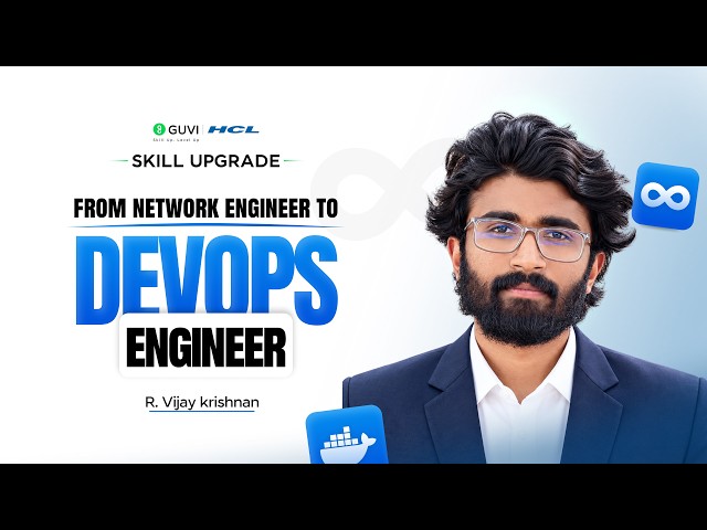 Career Gap to Senior IP Engineer Learning DevOps -  My Journey | HCL GUVI