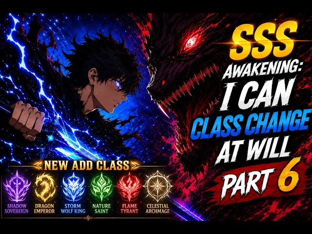 He Unlocked a New Class!| SSS Awakening:I Can Class Change at Will |Story Hindi|Part 6|#novel #anime