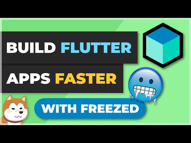 Flutter Freezed Code Generation - Data Classes, Unions/Sealed Classes, & Bloc Tutorial