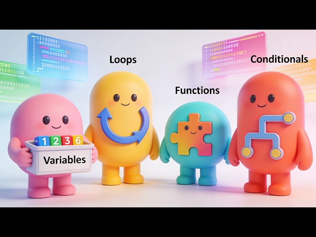 Basic Programming Concepts Made Simple (13 Minutes)
