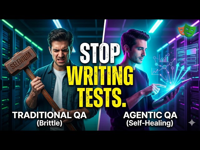 Stop Fixing Selectors:  Agentic QA Has Arrived