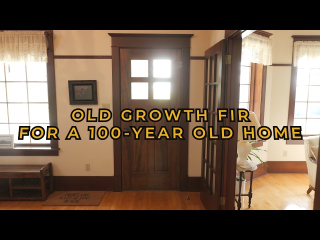 Building a Door With Old Growth Wood For a 100-Year-Old Home