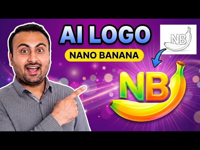 Create a Logo with AI in Minutes | Google Nano Banana Tutorial
