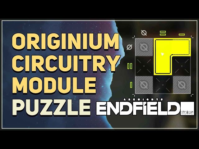 Originium Circuitry Module Puzzle Arknights Endfield