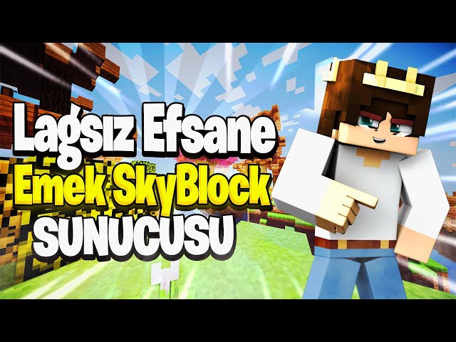 Dünyanın En Kaliteli EmekSkyBlock Sunucusu MineCuby - Minecraft Sunucu Tanıtımı
