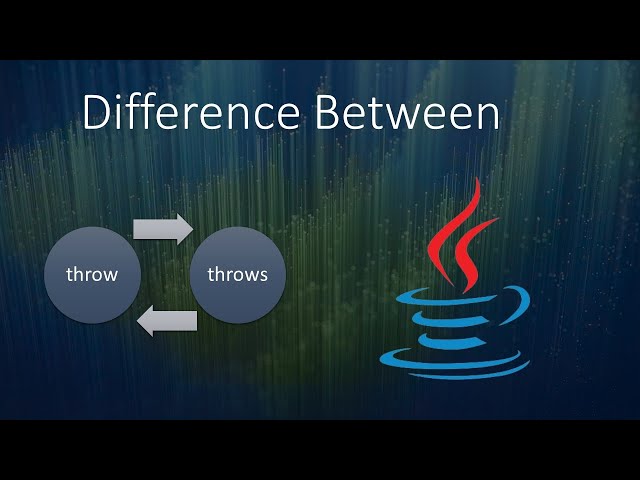 Tricky Interview Question | Difference Between throw And throws In Java | Exception Handling in Java